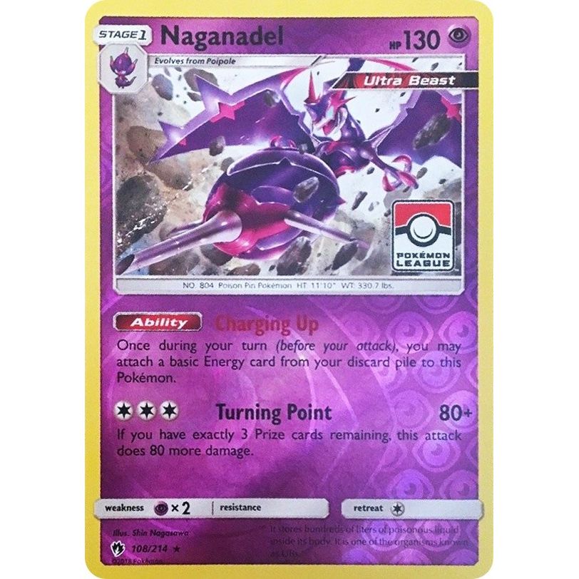 Image for Naganadel - 108/214 (Pokemon League) (108/214) (PR) - Pokemon