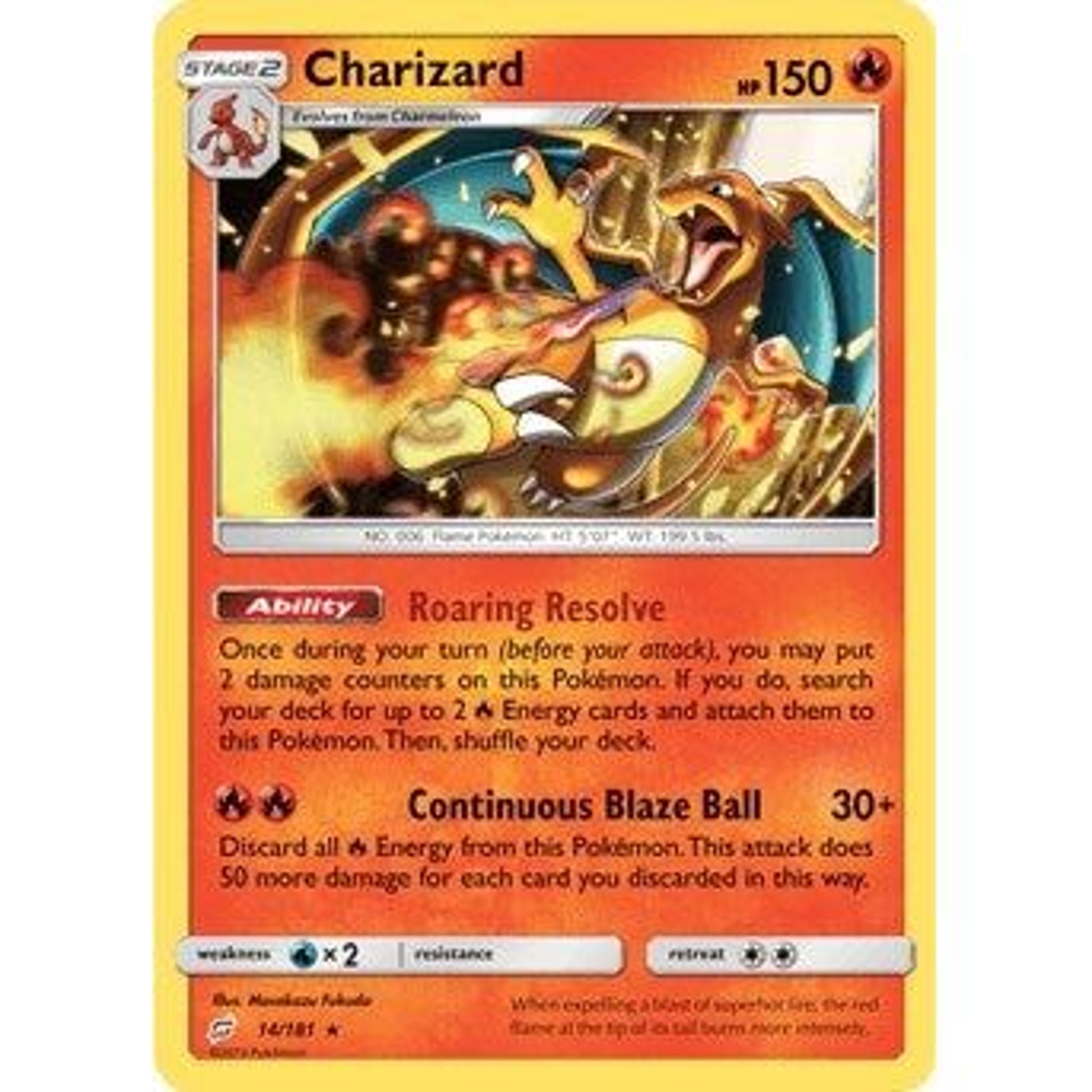 Image for Charizard - 14/181 (SM Team Up) (014/181) (PR) - Pokemon