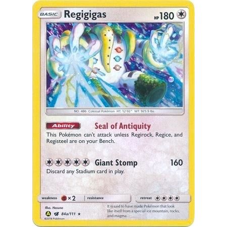 Image for Regigigas - 84a/111 (084a/111) (PR) - Pokemon