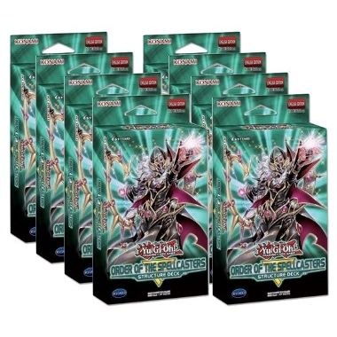 Image for Order of the Spellcasters Structure Deck Display - YuGiOh