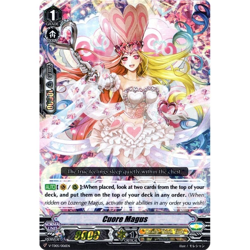 Image for Cuore Magus (RRR Foil) (V-TD05/006EN) (V-TD05) - Cardfight Vanguard