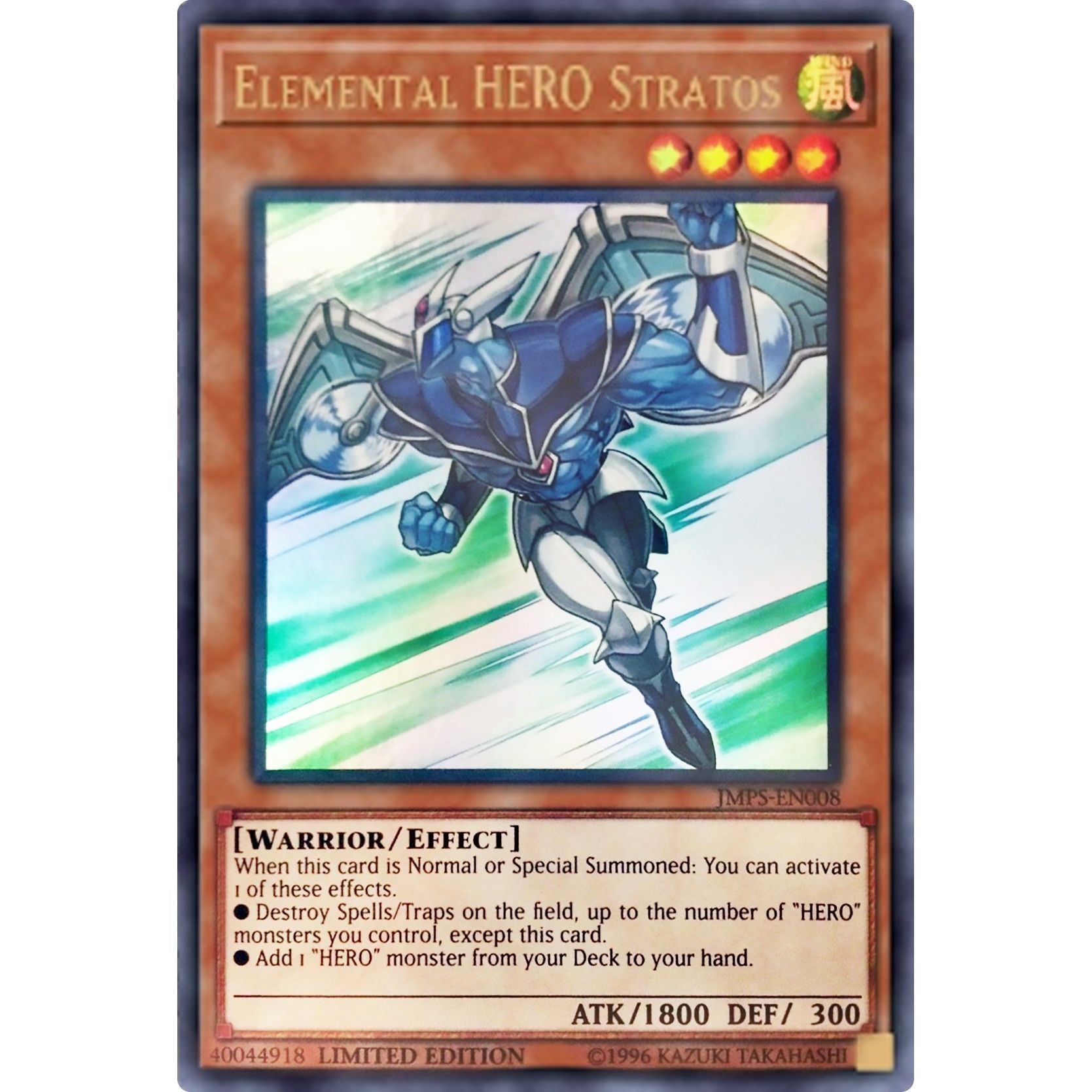 Image for Elemental HERO Stratos (JMPS-EN008) (SJMP) - YuGiOh