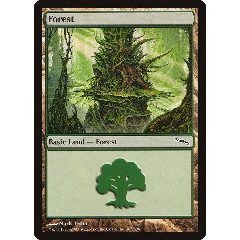 Image for Forest (303) (303) (MRD) - Magic: The Gathering