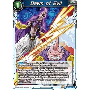 Image for Dawn of Evil (BT6-051) (DBS-B06) - Dragon Ball Super: Masters