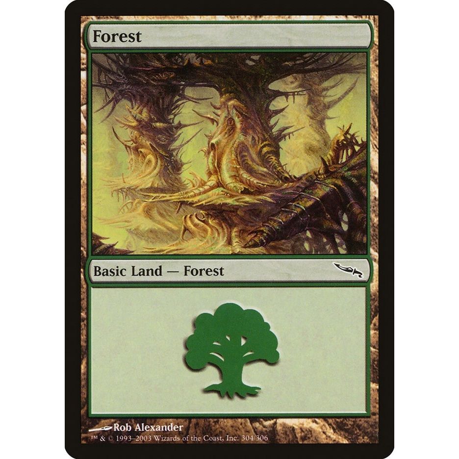 Image for Forest (304) (304) (MRD) - Magic: The Gathering