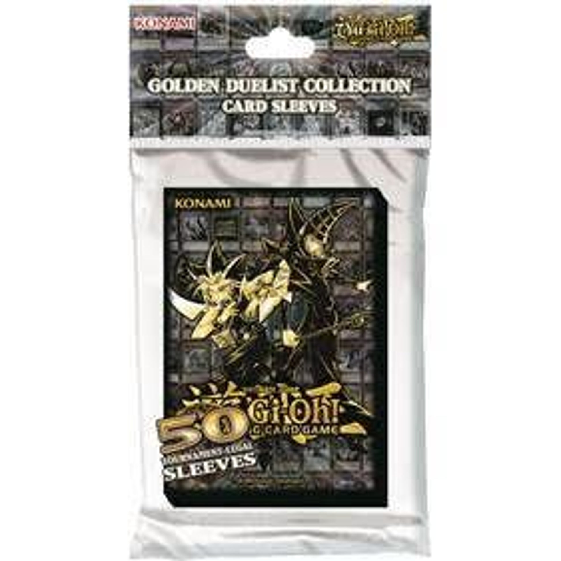 Image for Golden Duelist Collection Card Sleeves for Yu-Gi-Oh! (50-Pack) - Card Sleeves