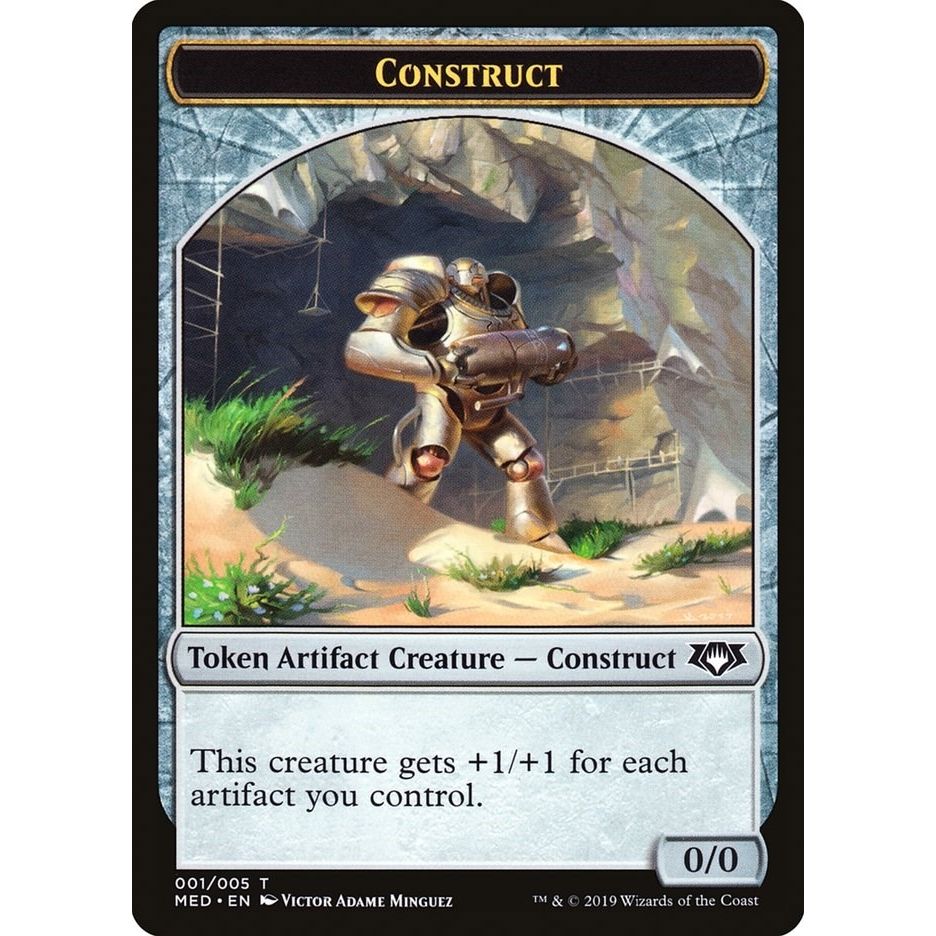 Image for Construct Token (001) (1) (MED2) - Magic: The Gathering