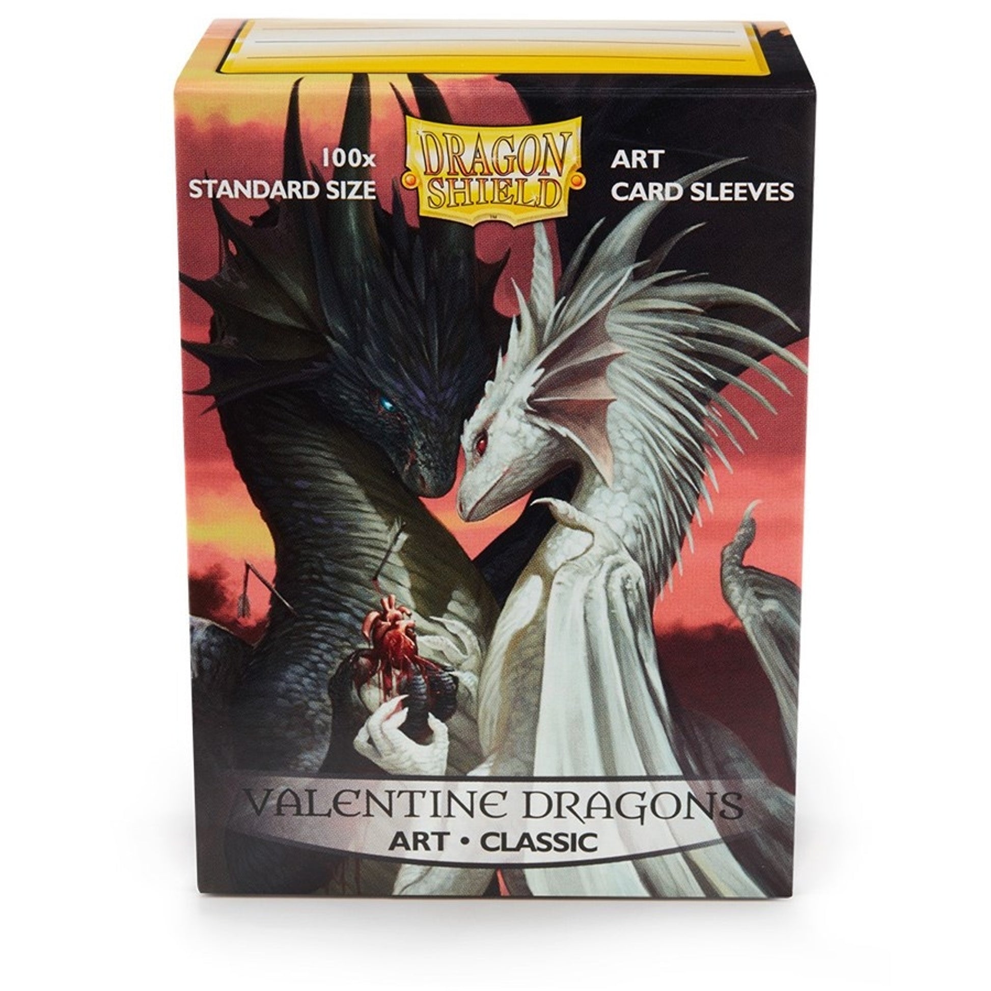 Image for Dragon Shield 2019 Limited Edition Art Sleeves - Valentine Dragons (100-Pack) - Card Sleeves