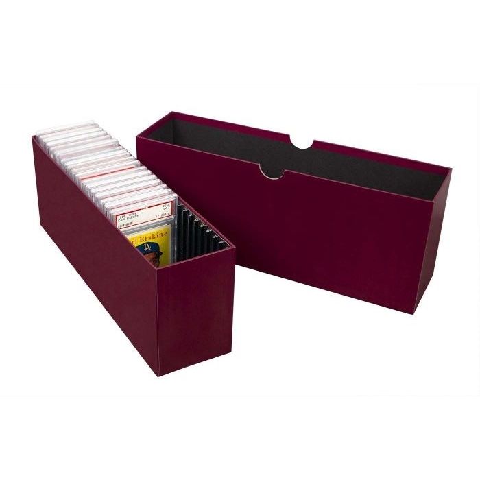 Image for Slotted Graded Trading Card Box (Holds 27 Cards) - Collectible Storage