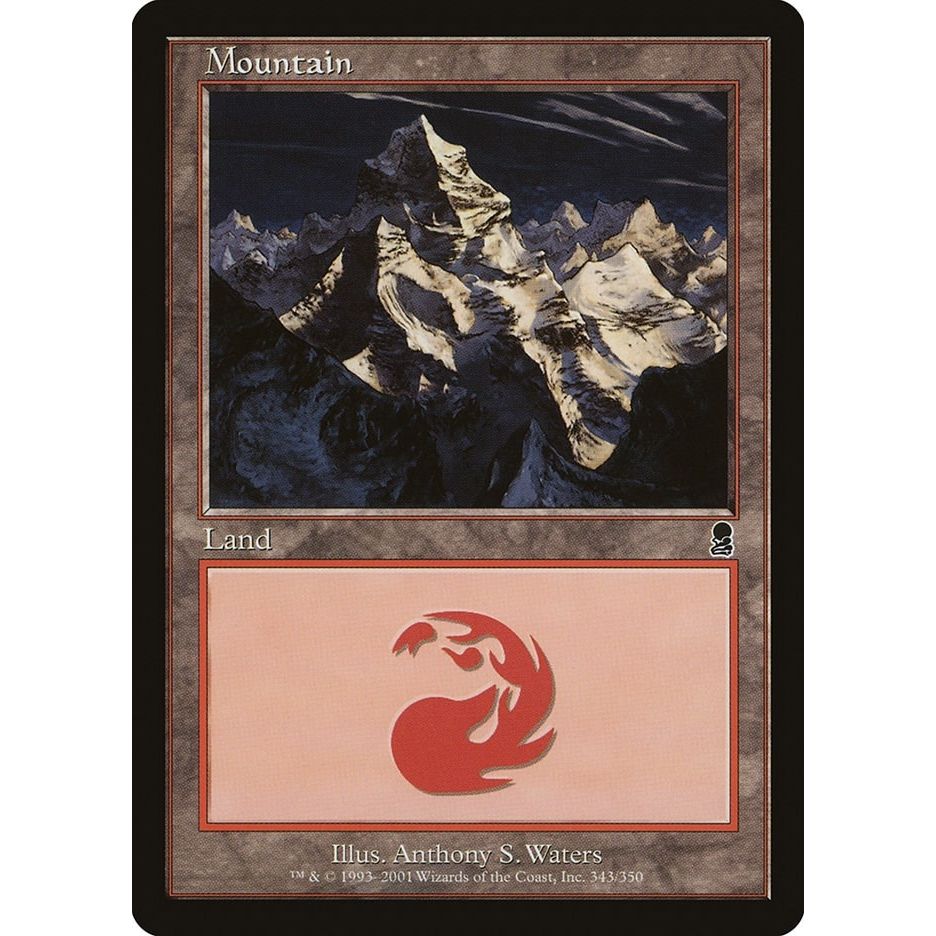 Image for Mountain (343) (343) (ODY) - Magic: The Gathering