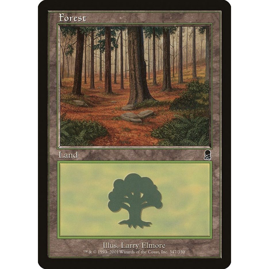 Image for Forest (347) (347) (ODY) - Magic: The Gathering