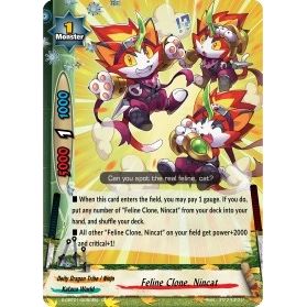 Image for Feline Clone, Nincat (S-CBT01/0050EN) (S-CBT01) - Future Card BuddyFight