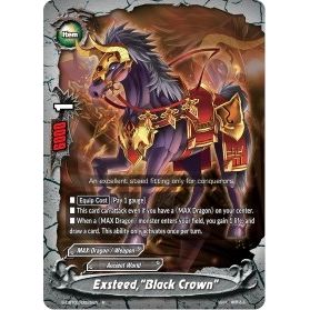 Image for Exsteed, "Black Crown" (S-CBT02/0025EN) (S-CBT02) - Future Card BuddyFight
