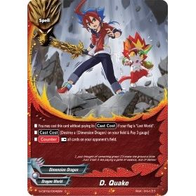 Image for D. Quake (S-CBT02/0042EN) (S-CBT02) - Future Card BuddyFight