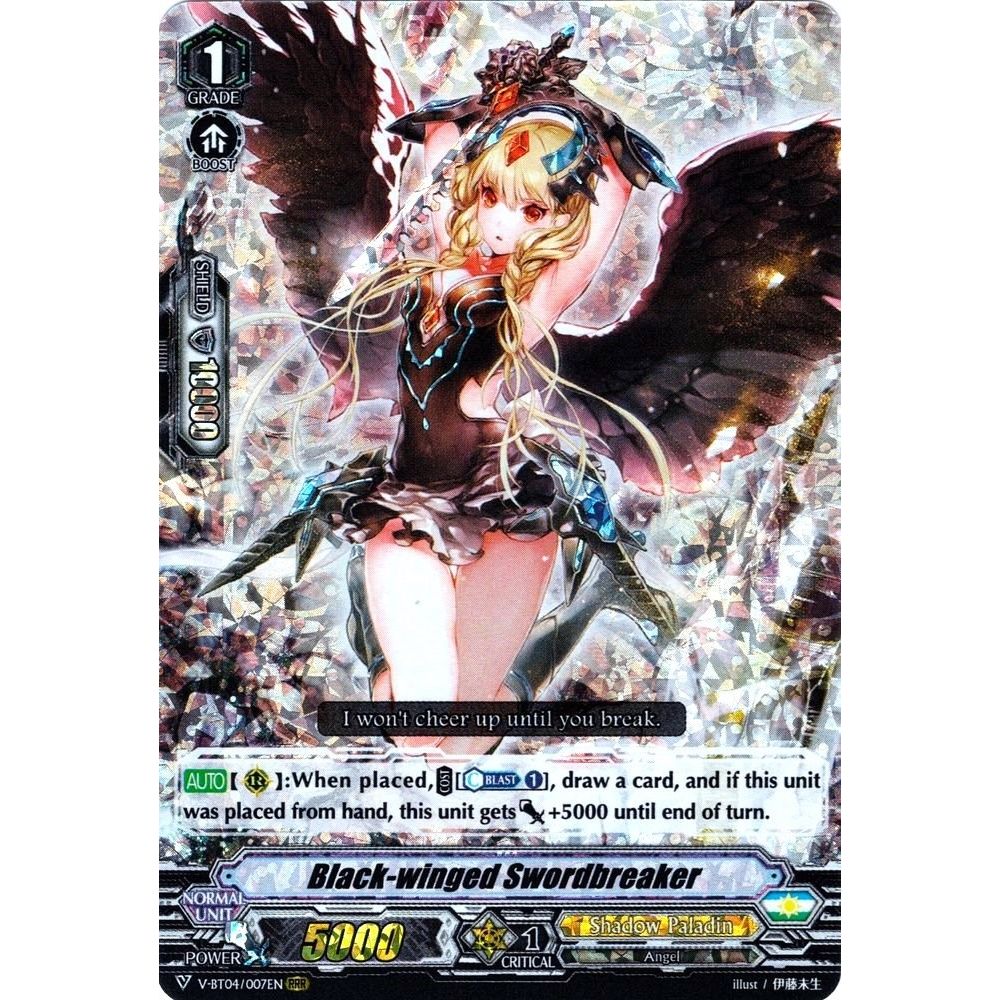 Image for Black-winged Swordbreaker (V-BT04/007EN) (V-BT04) - Cardfight Vanguard