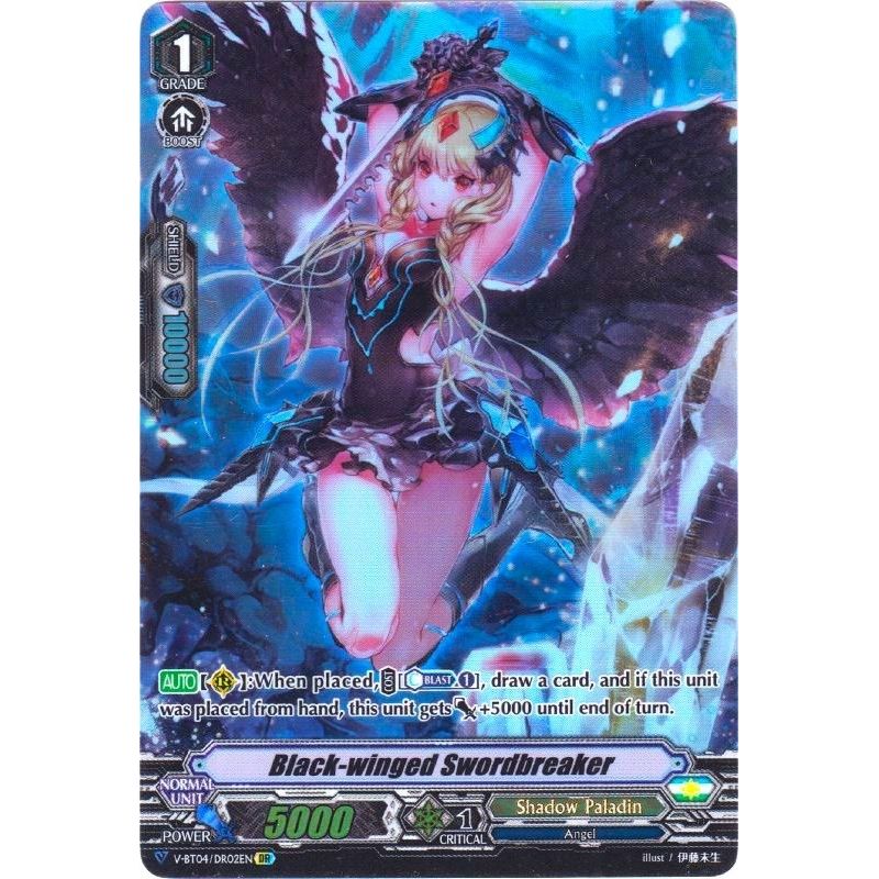 Image for Black-winged Swordbreaker (DR) (V-BT04/DR02EN) (V-BT04) - Cardfight Vanguard