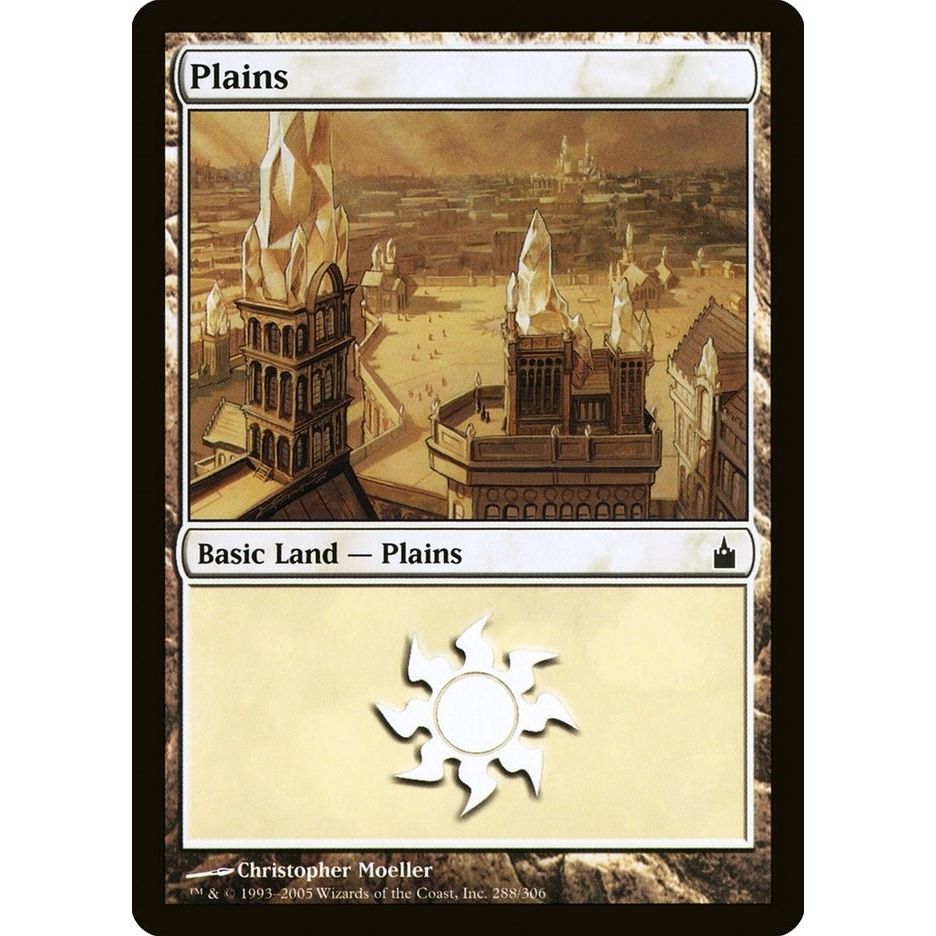 Image for Plains (288) (288) (RAV) - Magic: The Gathering