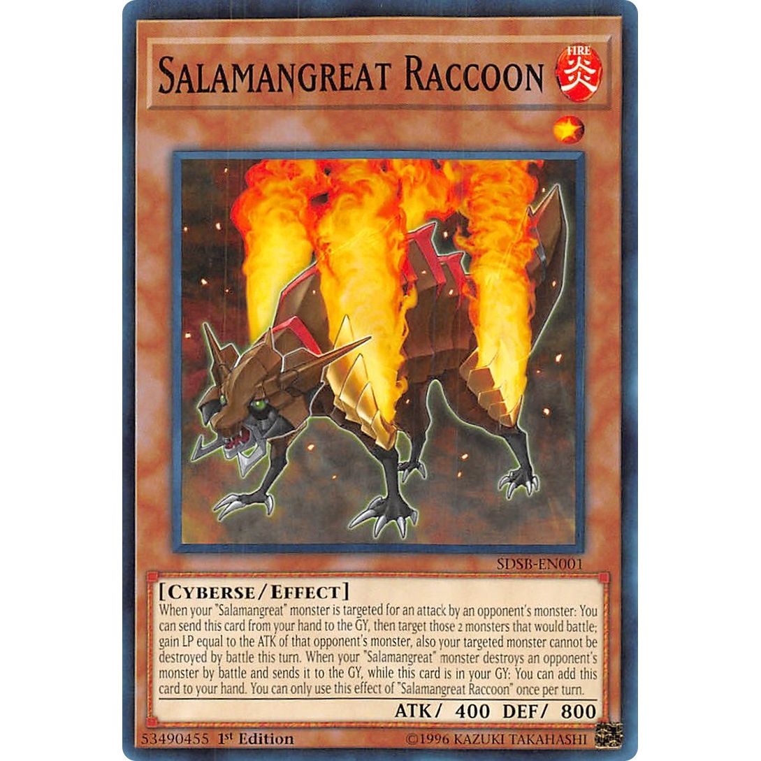 Image for Salamangreat Raccoon (SDSB-EN001) (SDSB) - YuGiOh