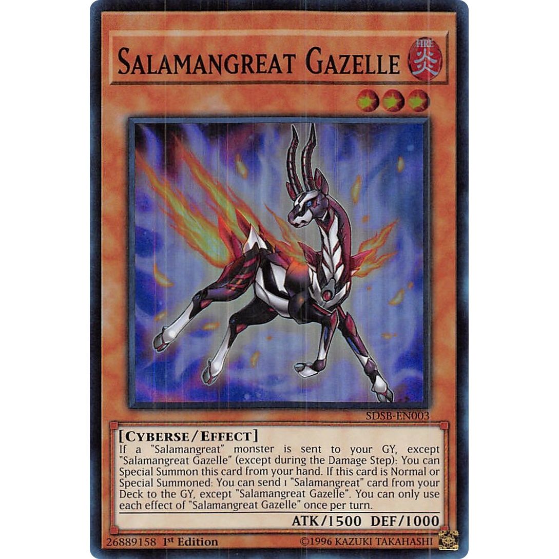 Image for Salamangreat Gazelle (SDSB-EN003) (SDSB) - YuGiOh