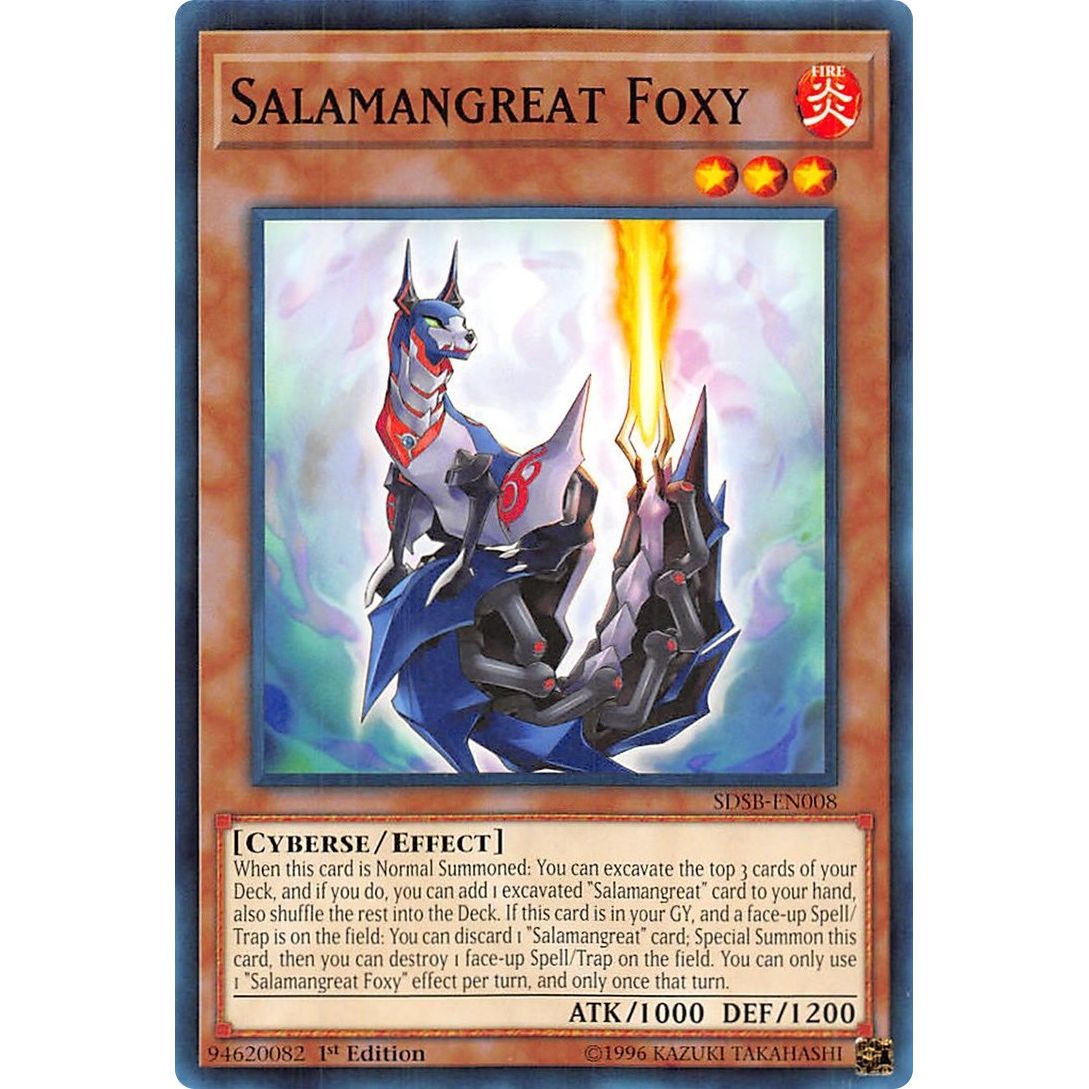 Image for Salamangreat Foxy (SDSB-EN008) (SDSB) - YuGiOh