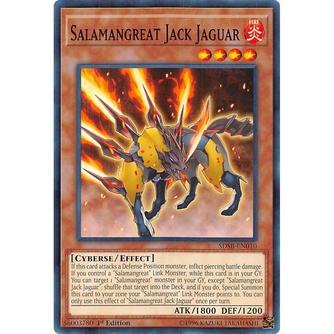 Image for Salamangreat Jack Jaguar (SDSB-EN010) (SDSB) - YuGiOh