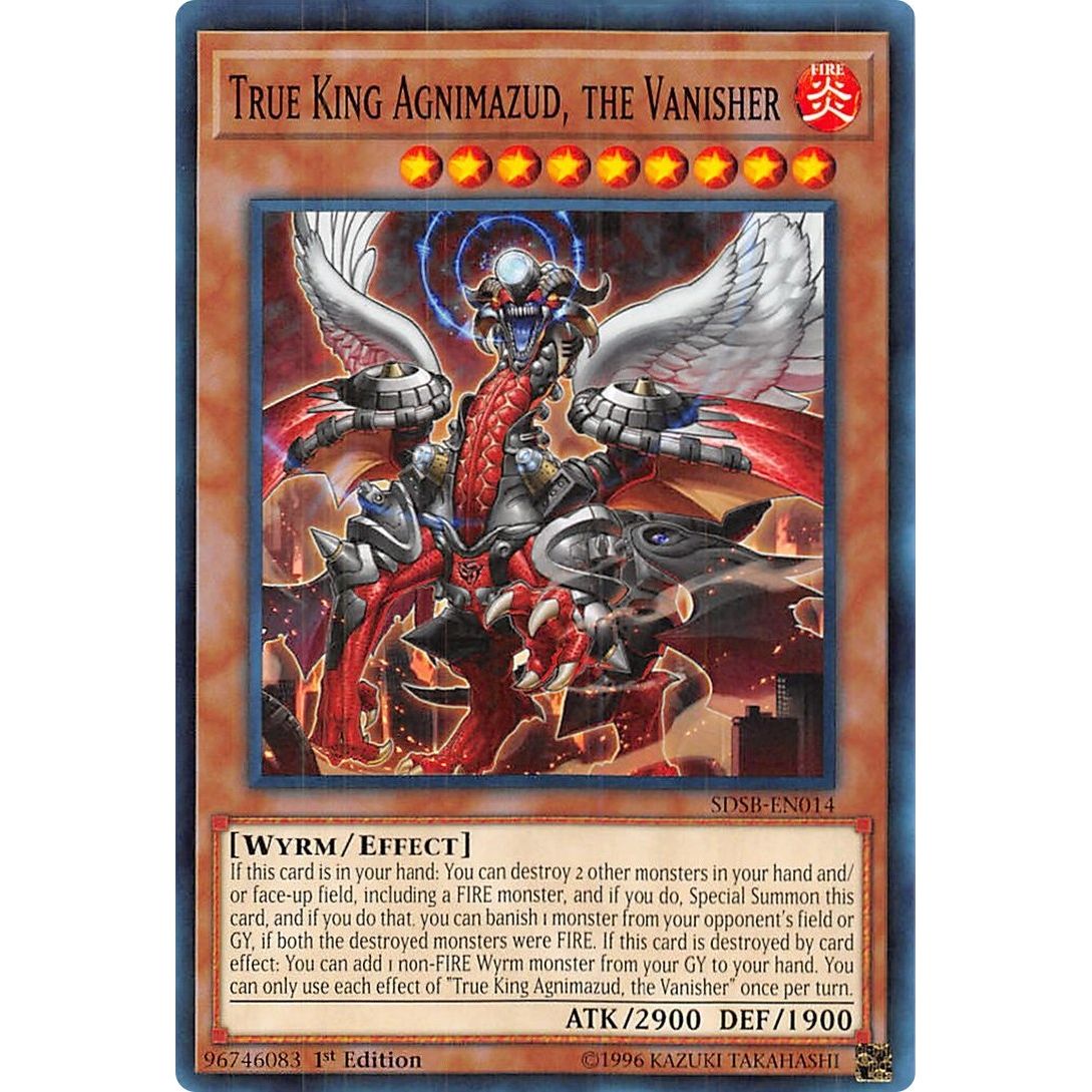 Image for True King Agnimazud, the Vanisher (SDSB-EN014) (SDSB) - YuGiOh
