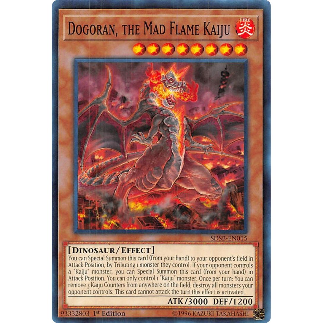 Image for Dogoran, the Mad Flame Kaiju (SDSB-EN015) (SDSB) - YuGiOh
