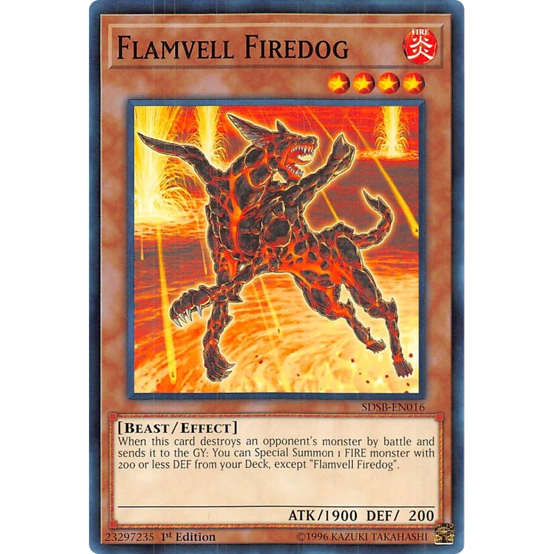 Image for Flamvell Firedog (SDSB-EN016) (SDSB) - YuGiOh