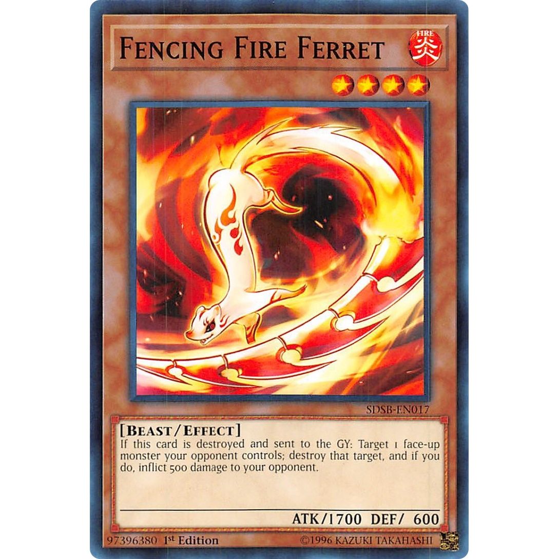 Image for Fencing Fire Ferret (SDSB-EN017) (SDSB) - YuGiOh