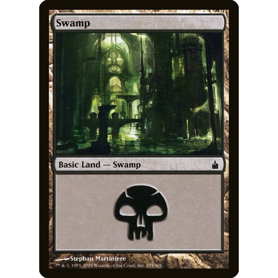 Image for Swamp (295) (295) (RAV) - Magic: The Gathering