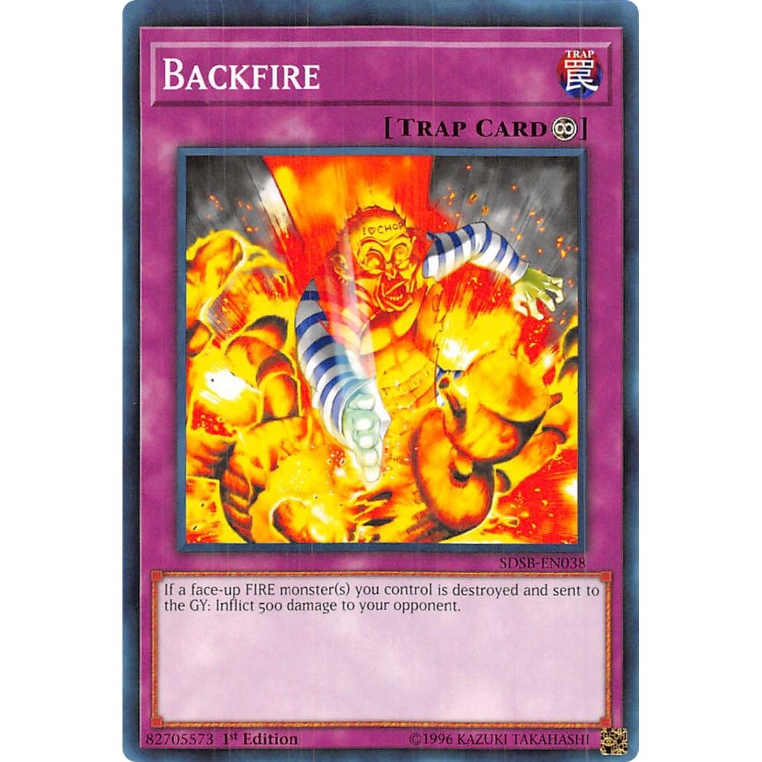 Image for Backfire (SDSB-EN038) (SDSB) - YuGiOh