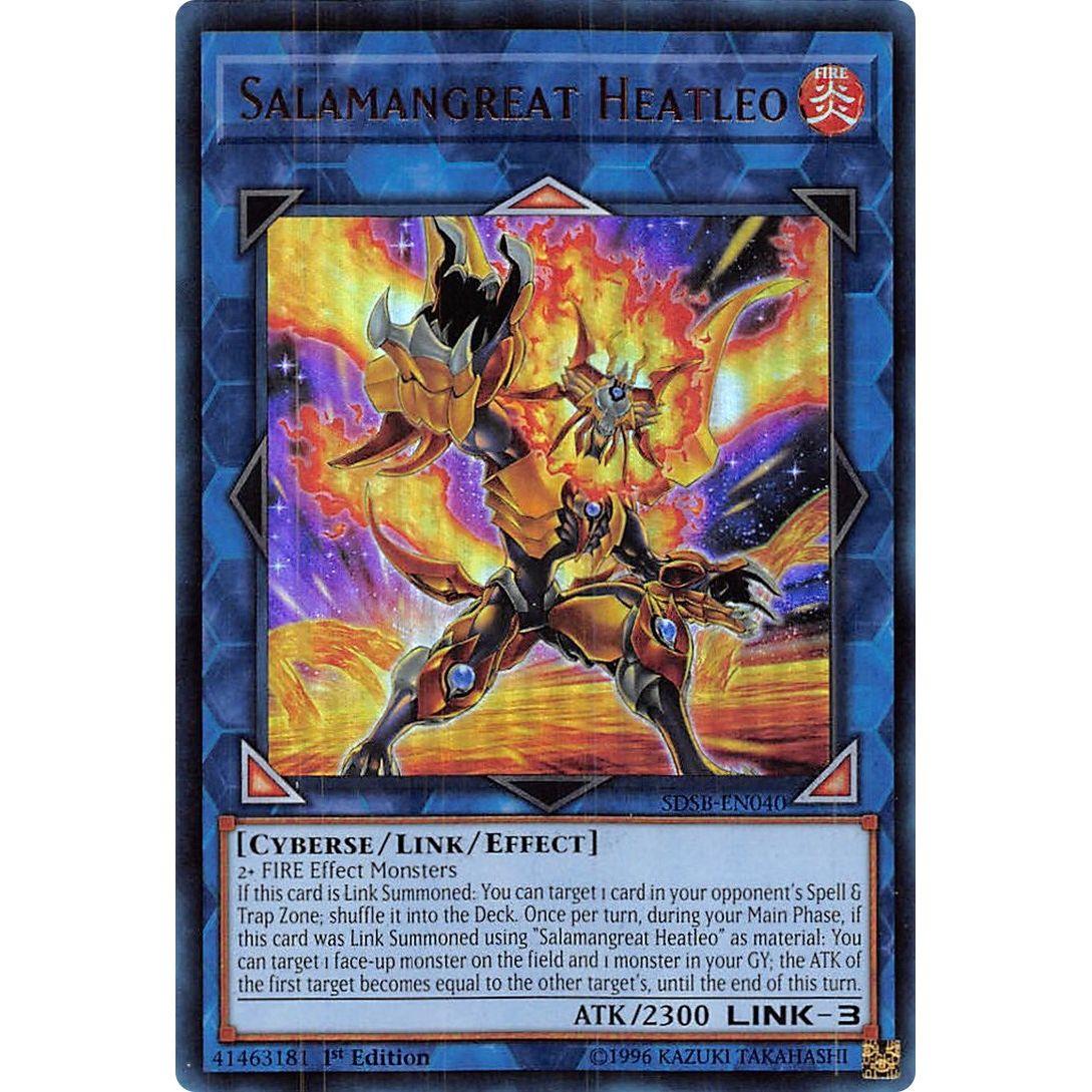 Image for Salamangreat Heatleo (UR) (SDSB-EN040) (SDSB) - YuGiOh