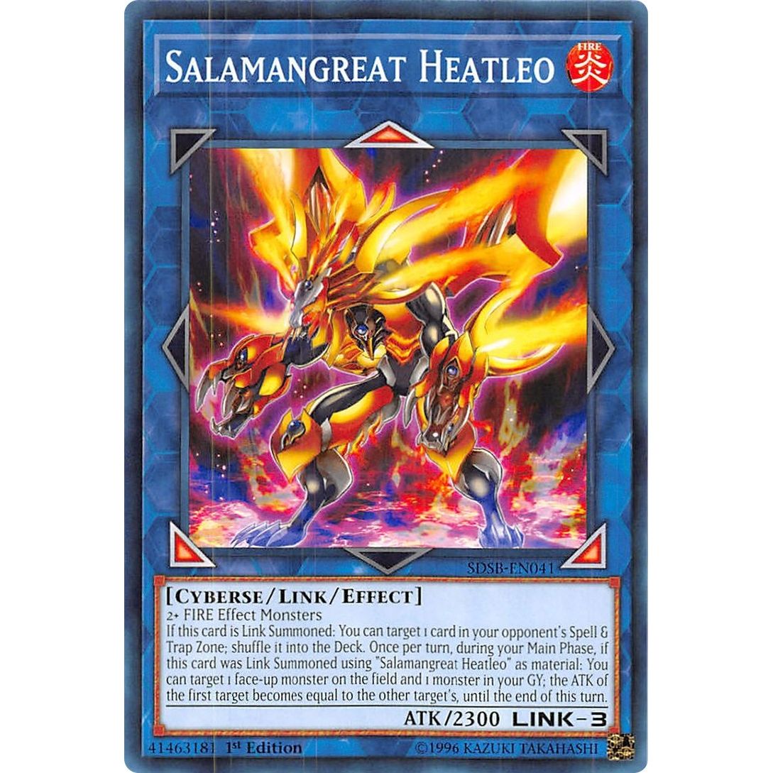 Image for Salamangreat Heatleo (SDSB-EN041) (SDSB) - YuGiOh