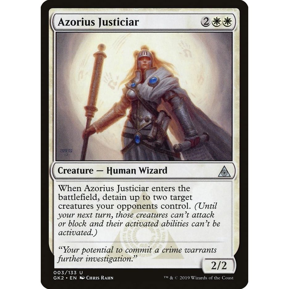 Image for Azorius Justiciar (3) (GK2) - Magic: The Gathering