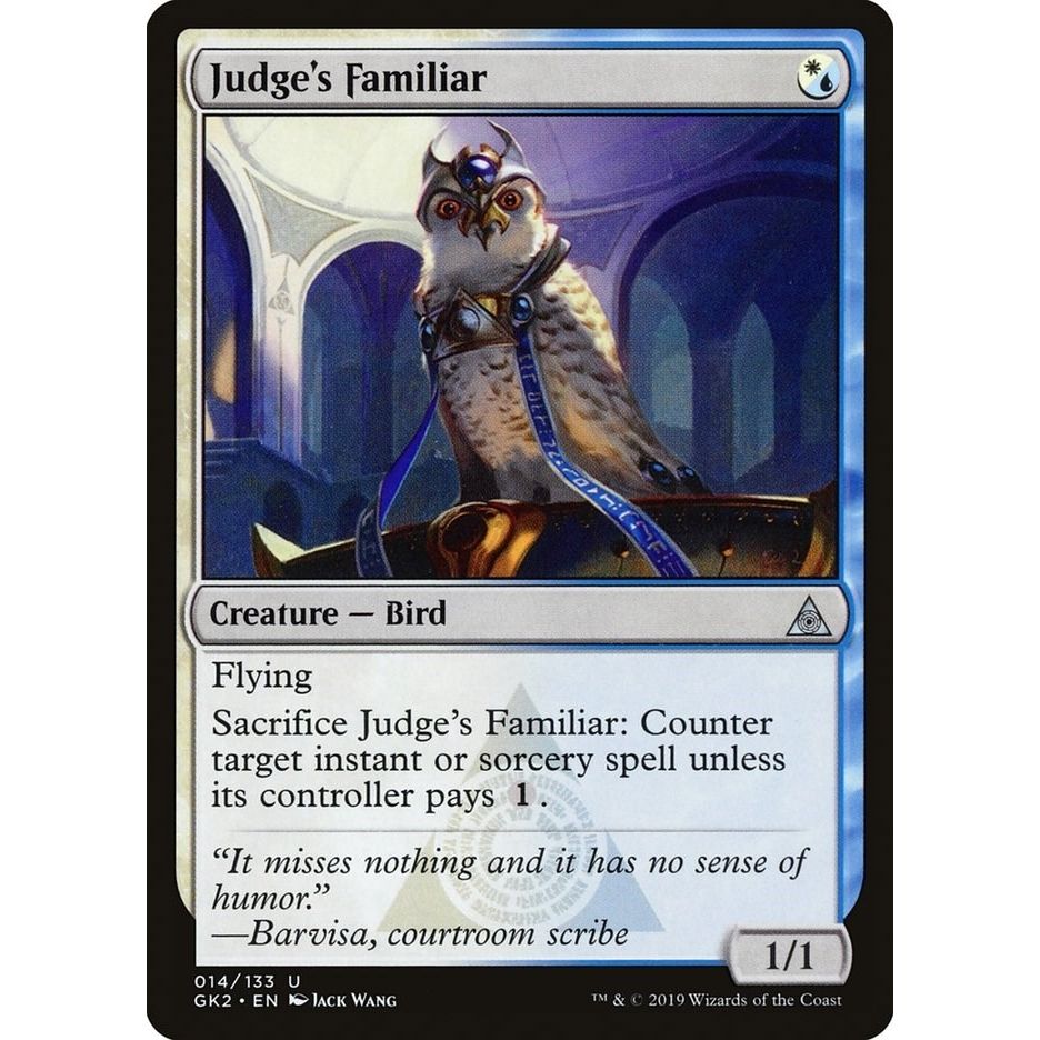 Image for Judge's Familiar (14) (GK2) - Magic: The Gathering
