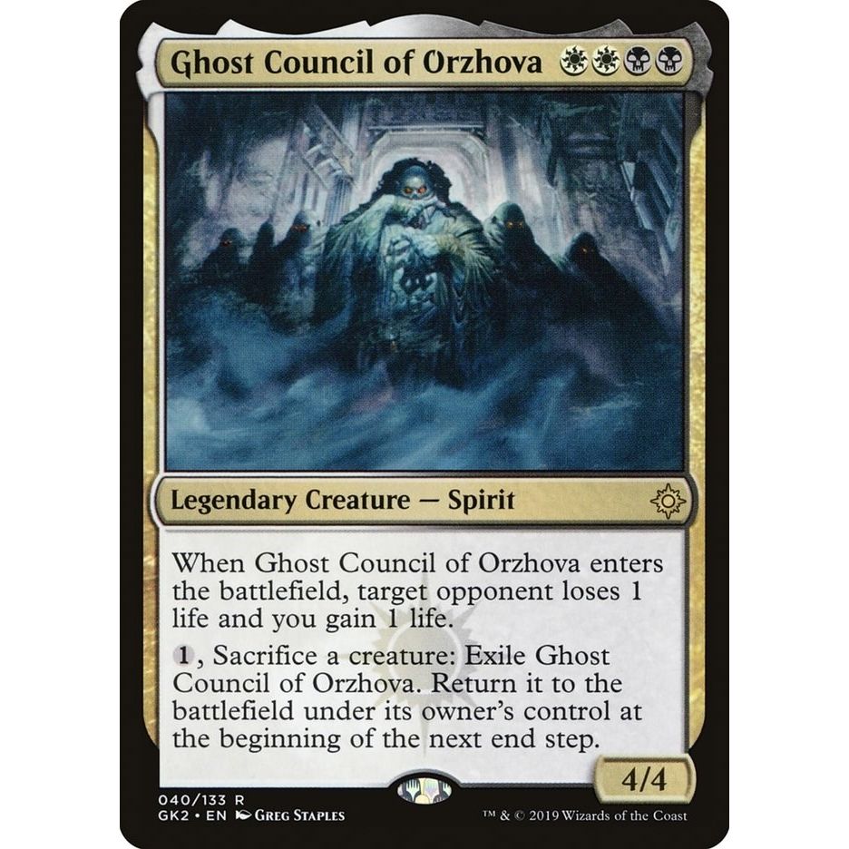 Image for Ghost Council of Orzhova (40) (GK2) - Magic: The Gathering