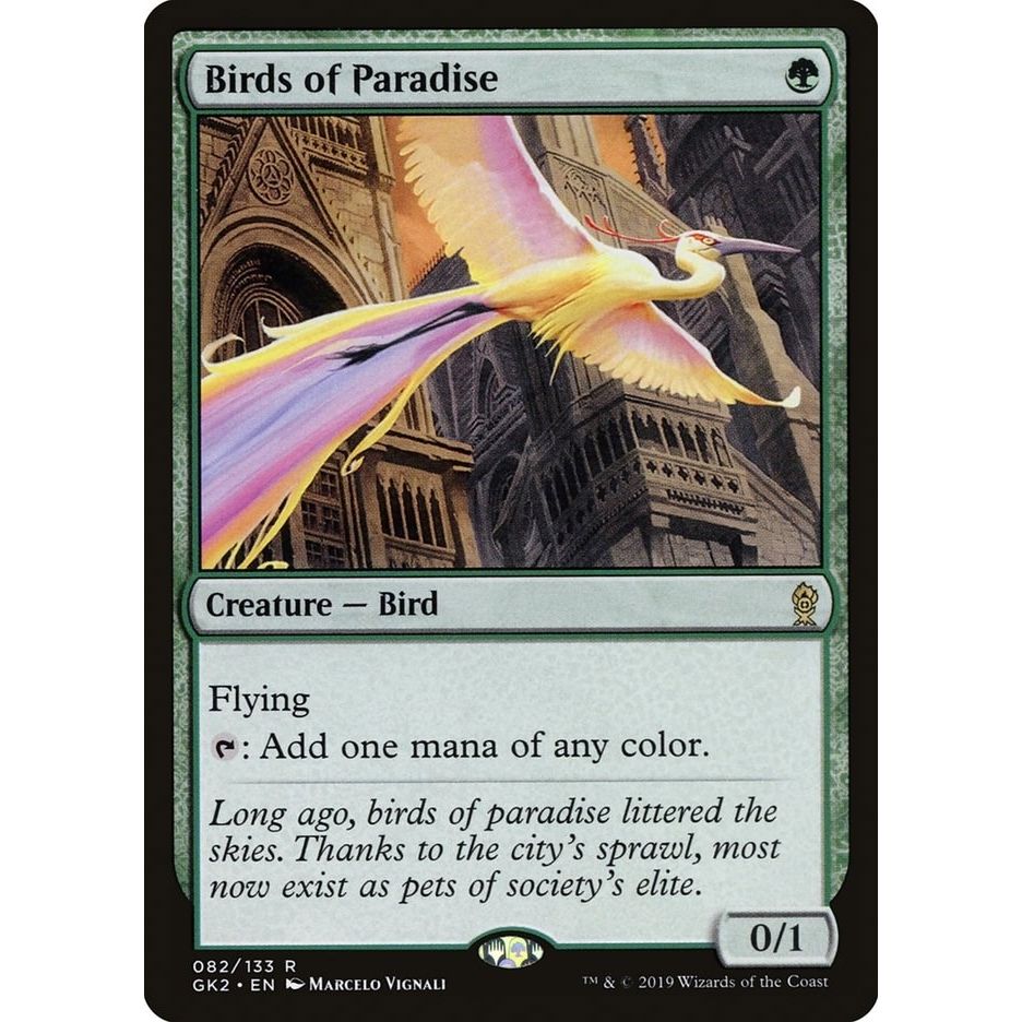 Image for Birds of Paradise (82) (GK2) - Magic: The Gathering
