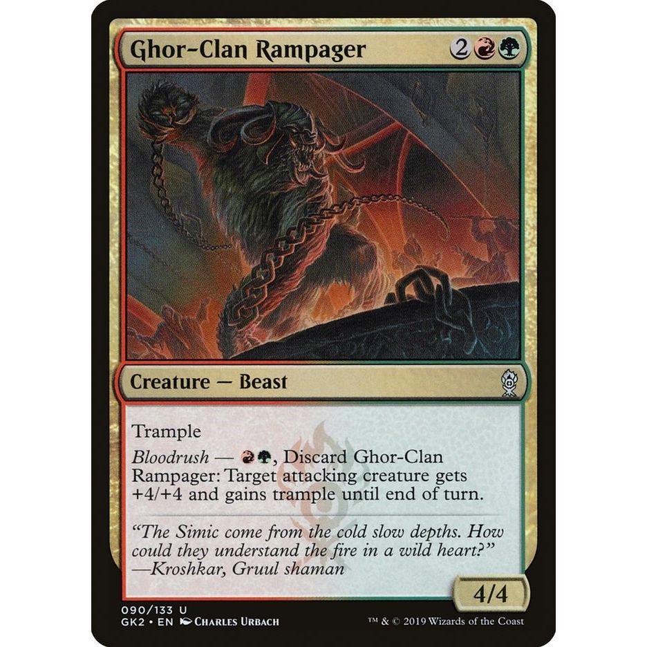Image for Ghor-Clan Rampager (90) (GK2) - Magic: The Gathering