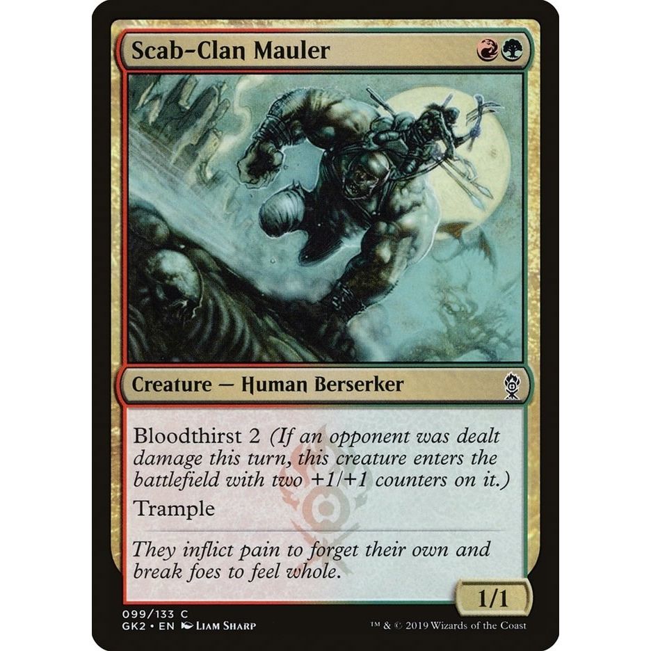 Image for Scab-Clan Mauler (99) (GK2) - Magic: The Gathering