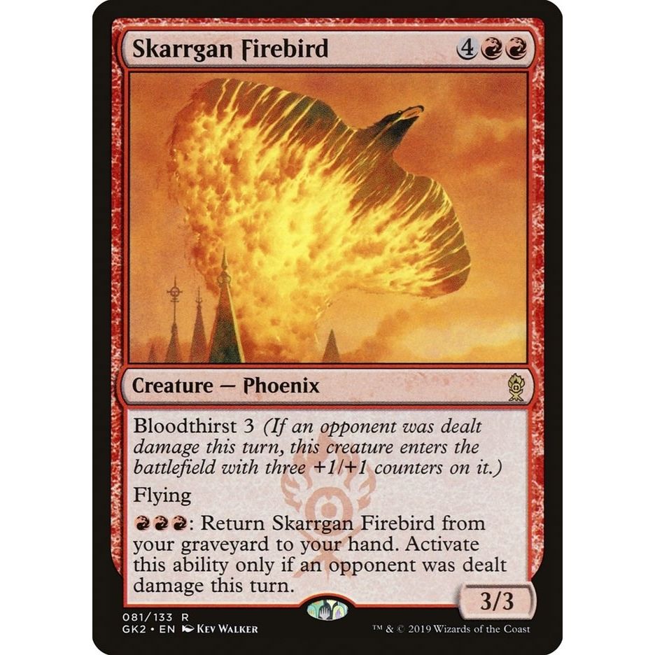 Image for Skarrgan Firebird (81) (GK2) - Magic: The Gathering