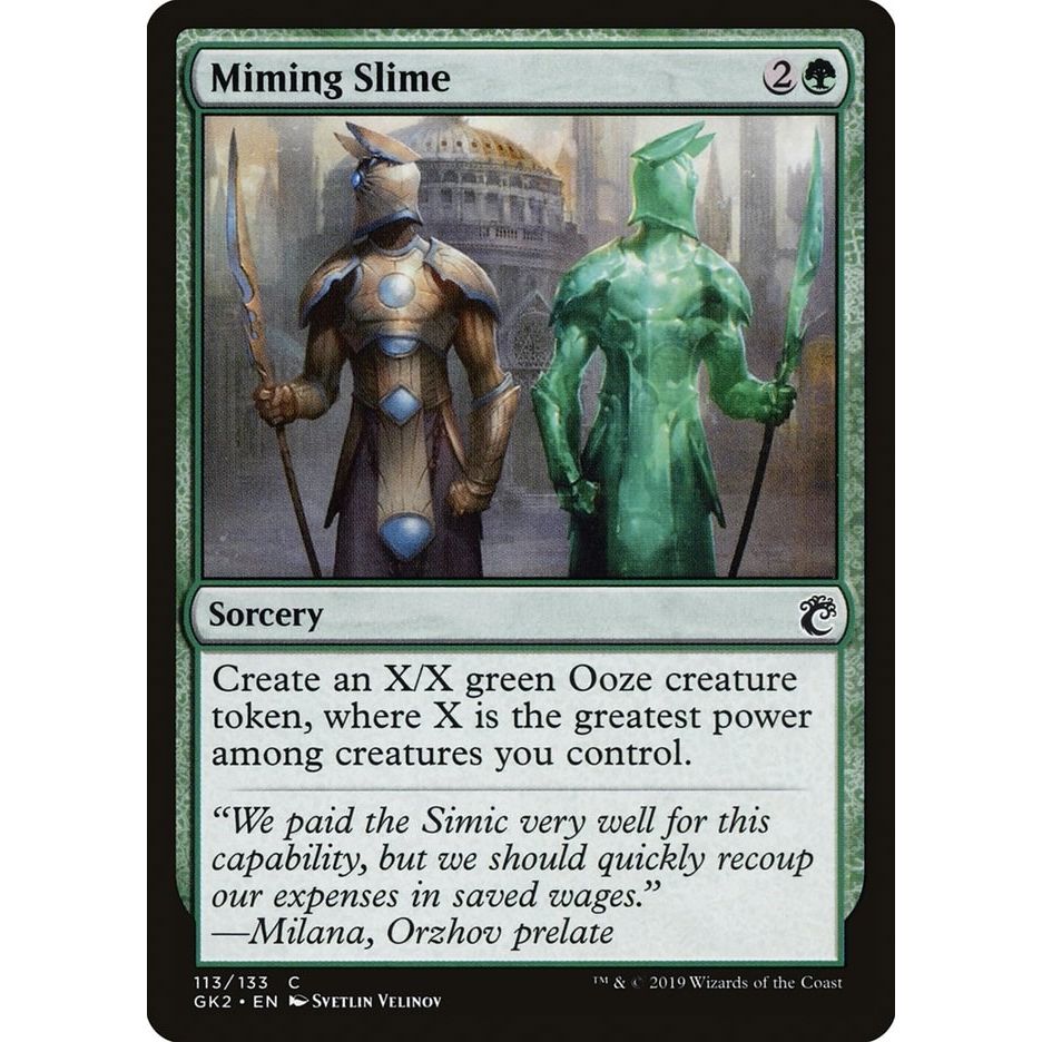 Image for Miming Slime (113) (GK2) - Magic: The Gathering