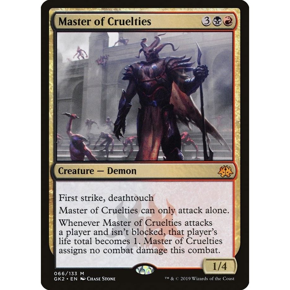 Image for Master of Cruelties (66) (GK2) - Magic: The Gathering