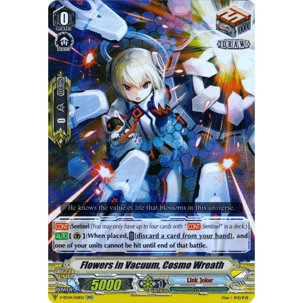 Image for Flowers in Vacuum, Cosmo Wreath (V-BT04/021EN) (V-BT04) - Cardfight Vanguard