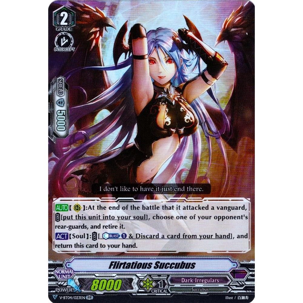 Image for Flirtatious Succubus (V-BT04/023EN) (V-BT04) - Cardfight Vanguard