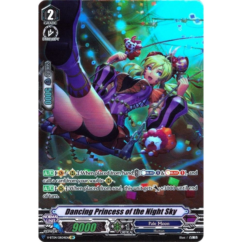 Image for Dancing Princess of the Night Sky (DR) (V-BT04/DR04EN) (V-BT04) - Cardfight Vanguard