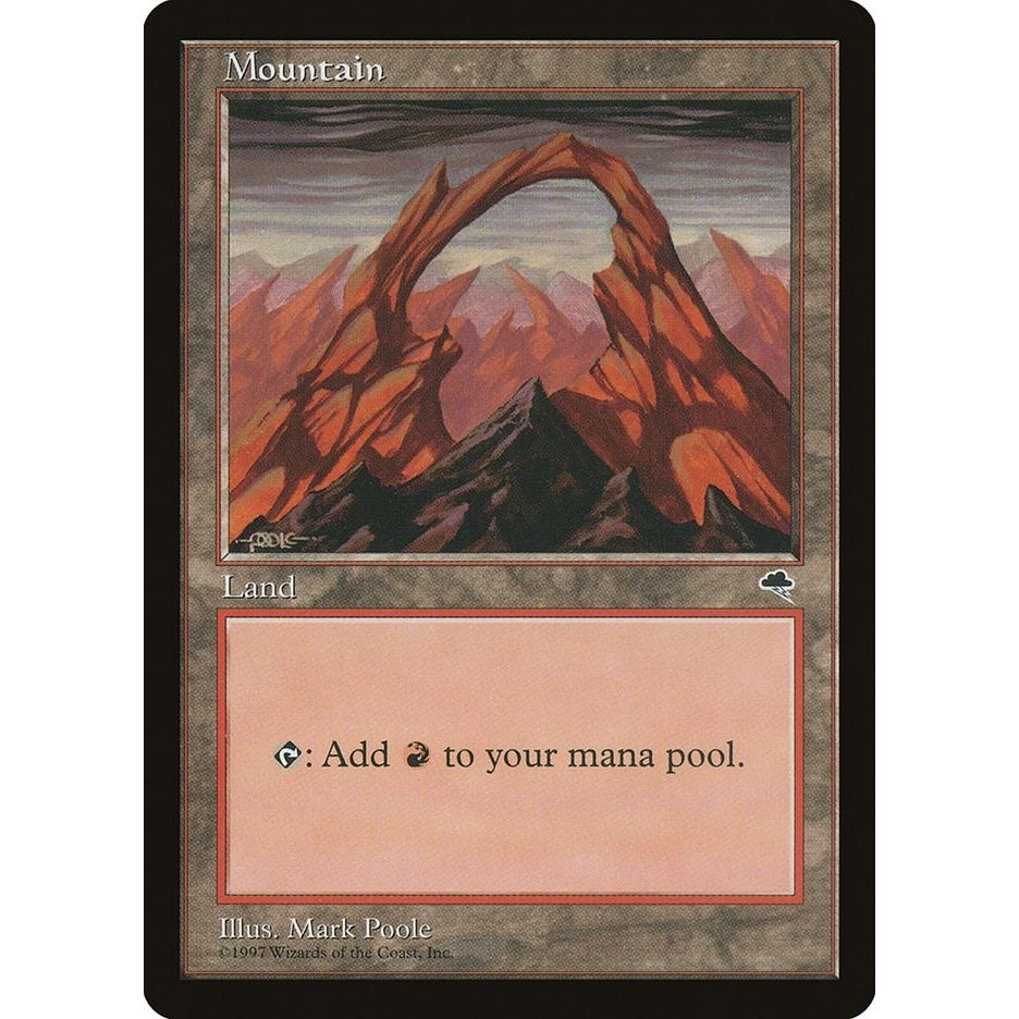 Image for Mountain (Joined) (345) (TMP) - Magic: The Gathering