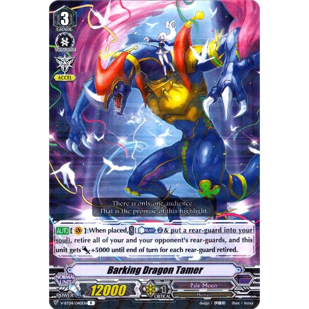 Image for Barking Dragon Tamer (V-BT04/040EN) (V-BT04) - Cardfight Vanguard