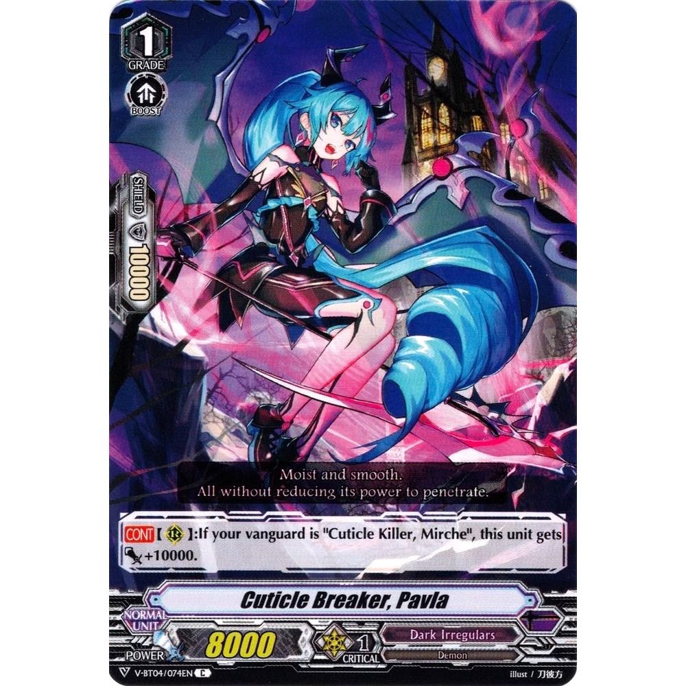 Image for Cuticle Breaker, Pavla (V-BT04/074EN) (V-BT04) - Cardfight Vanguard