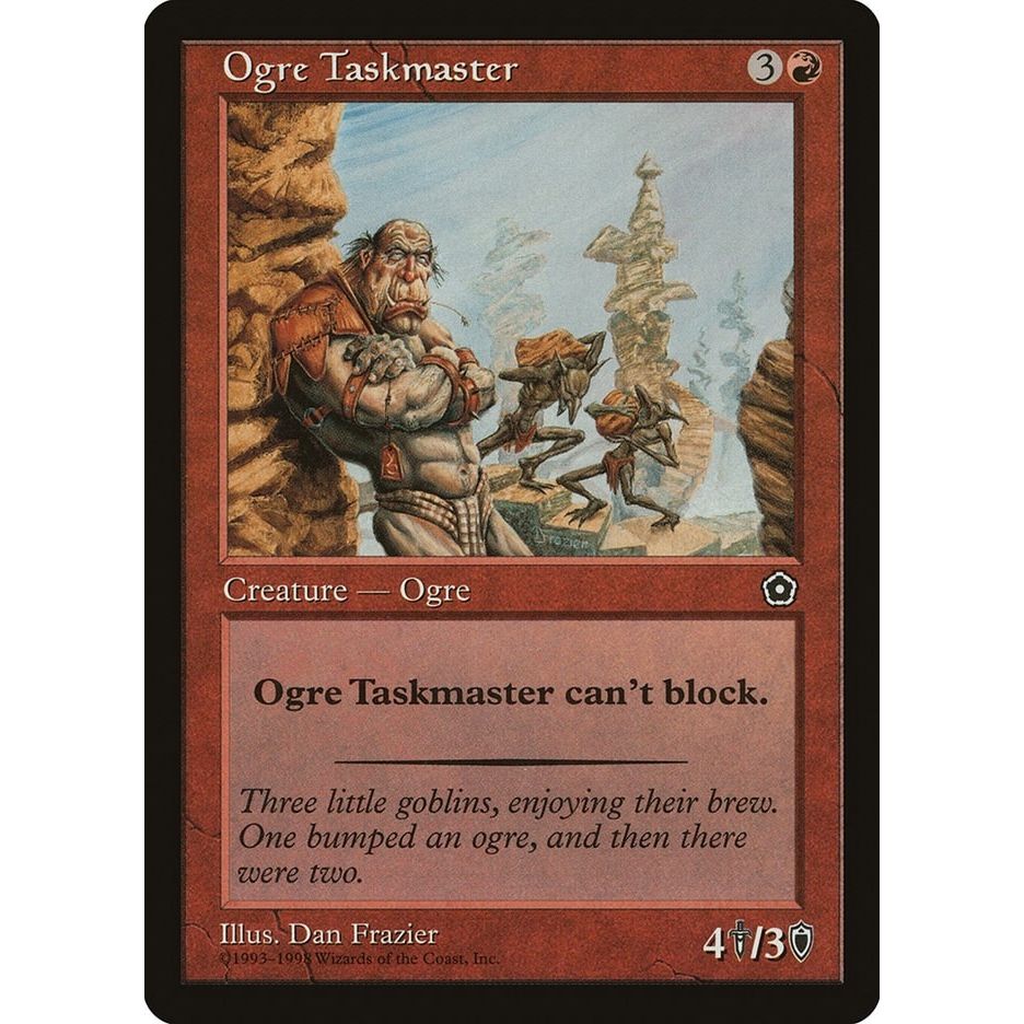 Image for Ogre Taskmaster (P02) - Magic: The Gathering