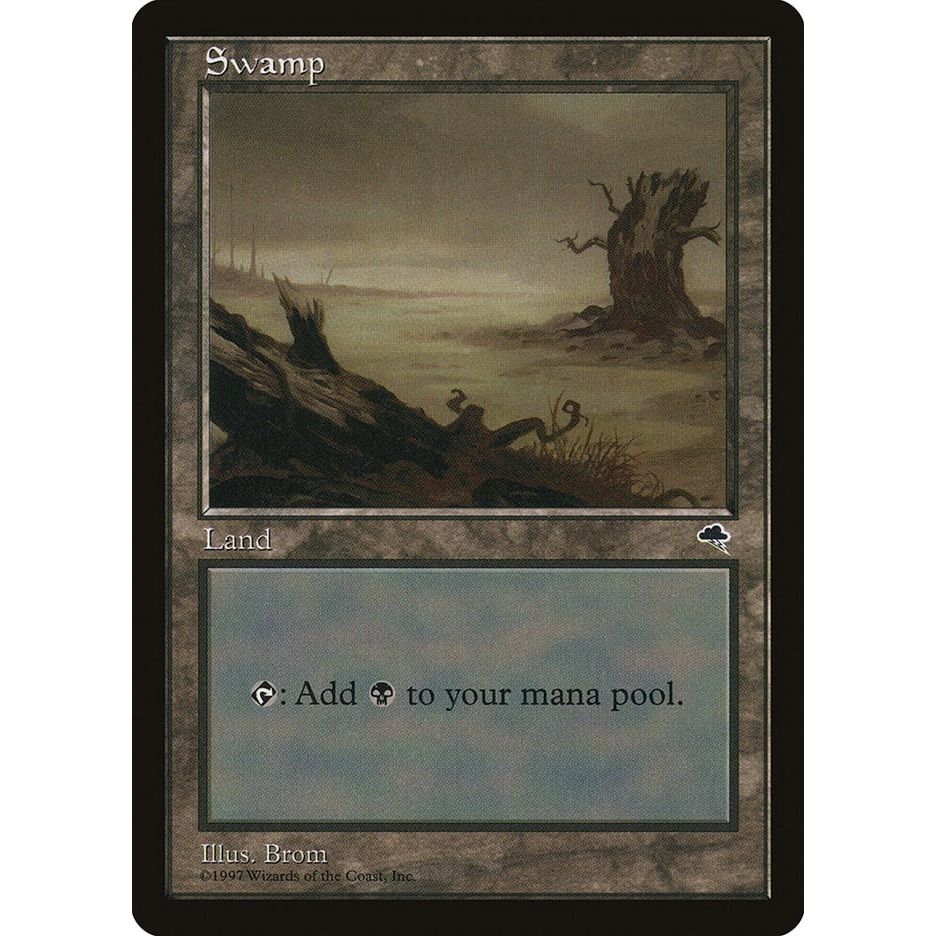 Image for Swamp (Horizontal Log) (340) (TMP) - Magic: The Gathering